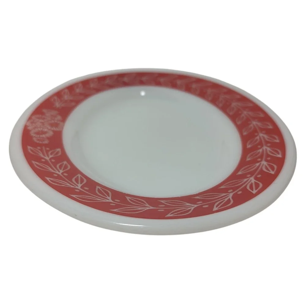 Vintage‎ Corning Decor Platter Oval Serving Dish Laurel Leaf Pattern 79 415 USA